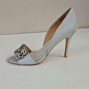 BADGLEY MISCHKA Formal Jewel High Heels Sandals Size 7.5